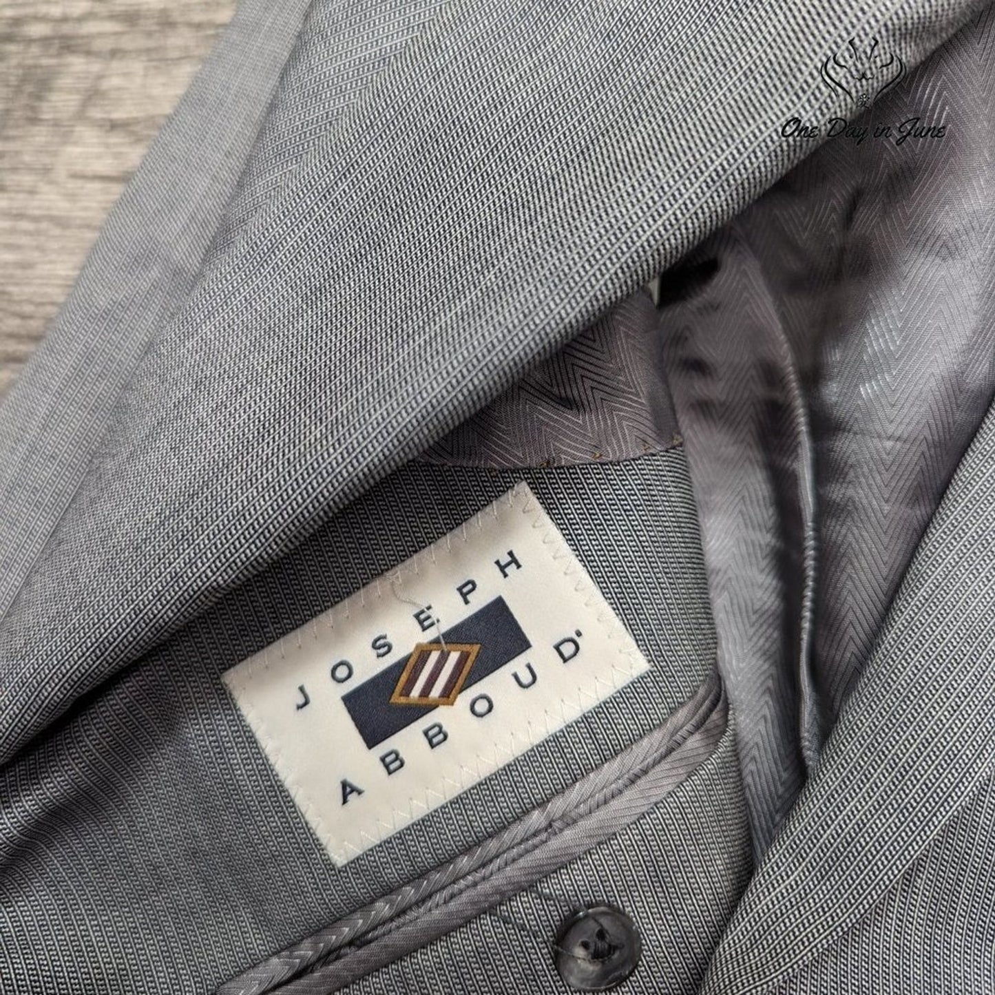 Joseph Abboud Extreme Slim Fit 2 Button Blazer Size 36R