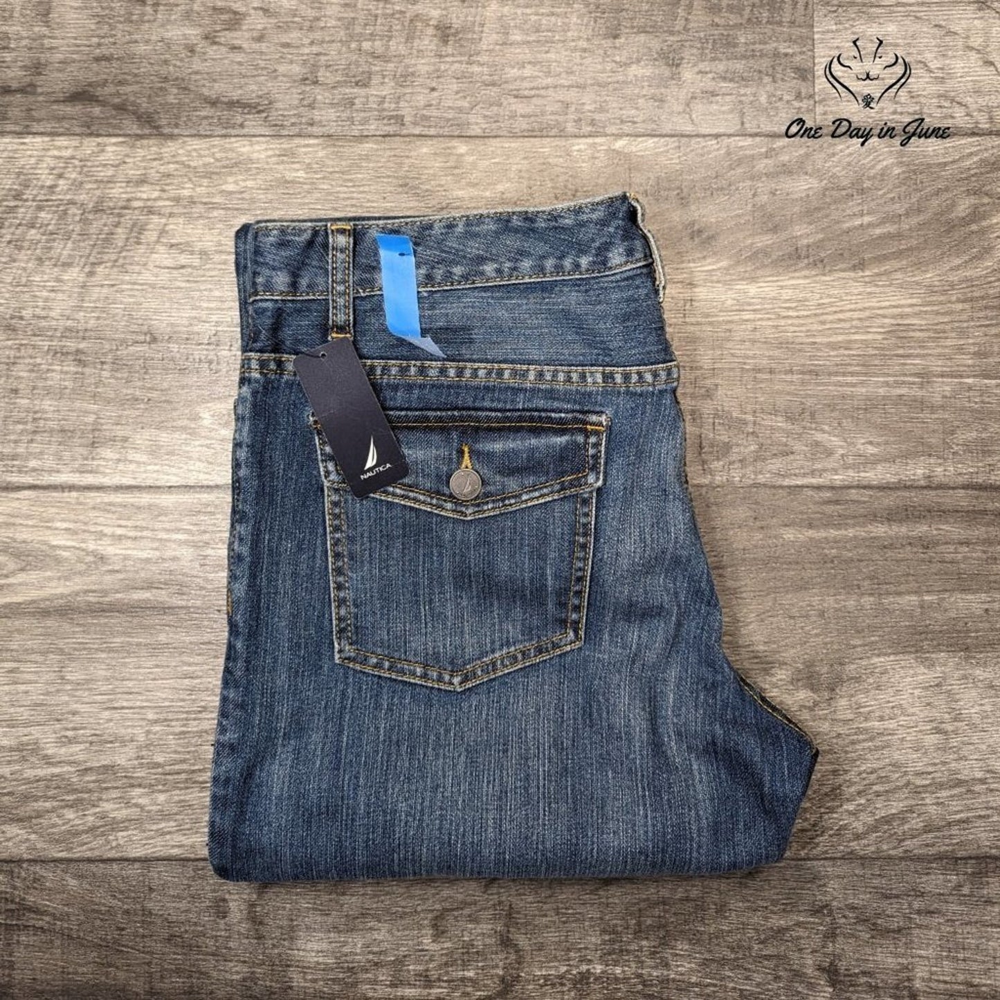 Nautica Lake Straight Leg Jeans Size 12