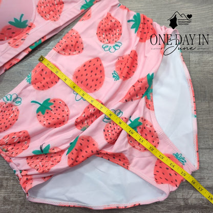 CharmLeaks Halter Molded Cup High Waisted Bikini Size 2XL