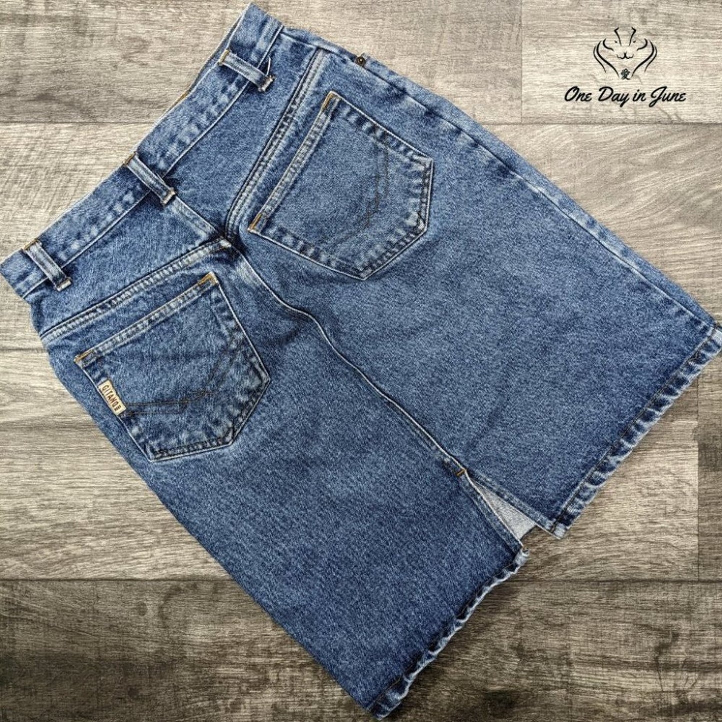Gitano Vintage Denim Skirt Size 7/8