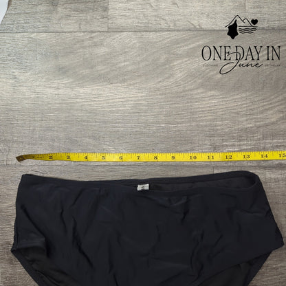 Yonique One Shoulder Tankini Swimsuit Size L