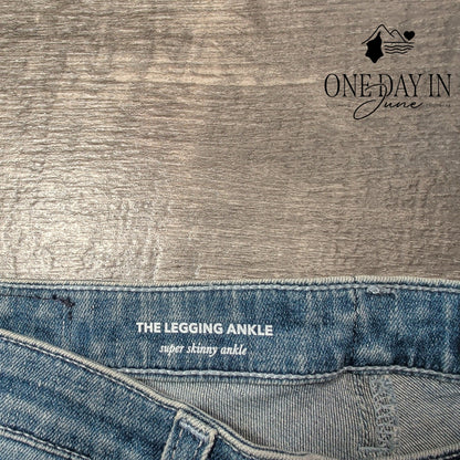 AG Adriano Goldschmied The Legging Ankle Skinny Jeans Blue NWT Size 4 (27)