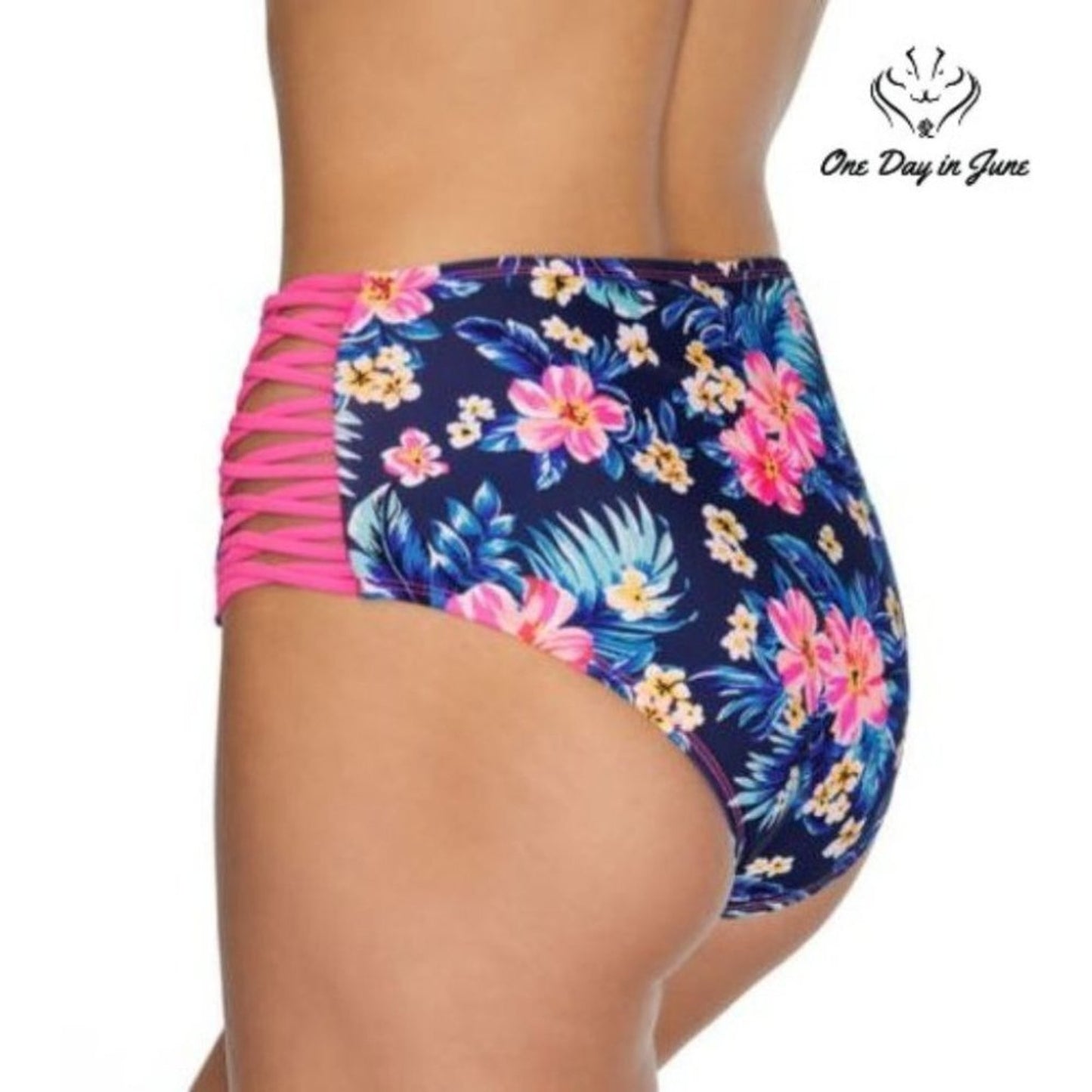 Arizona Jean Co. High Waist Bikini Bottom Size S