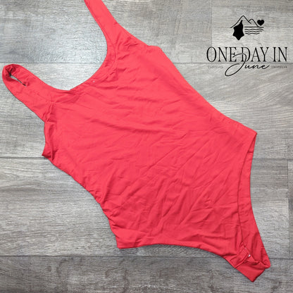 Yfang Square Neck Bodysuit Size S