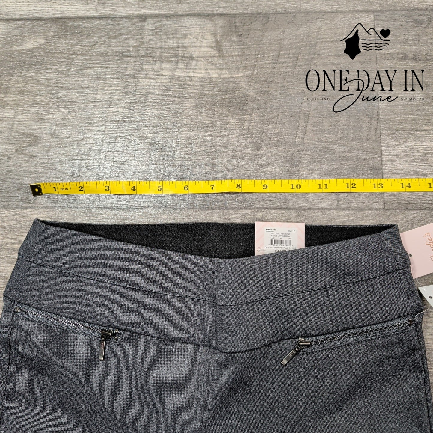 Candies Audrey Fit Pull On Pants Size S