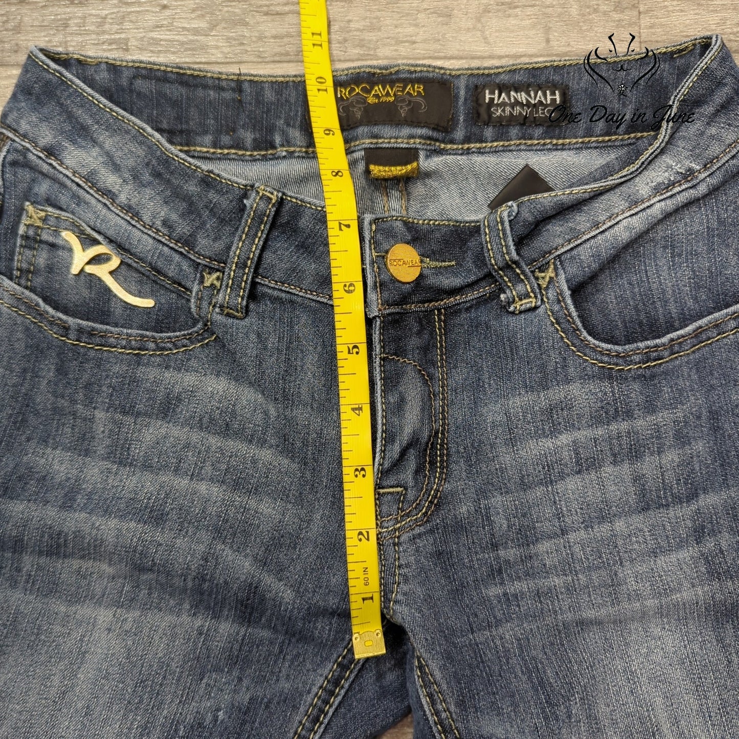 Rocawear Juniors Hannah Skinny Leg Jeans Size 1