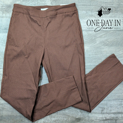 Crown & Ivy Pull On Fashion Pants Size 6