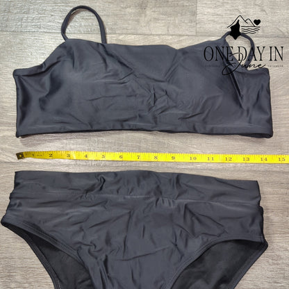 CharmLeaks High Cut Bikini Swimsuit Size M