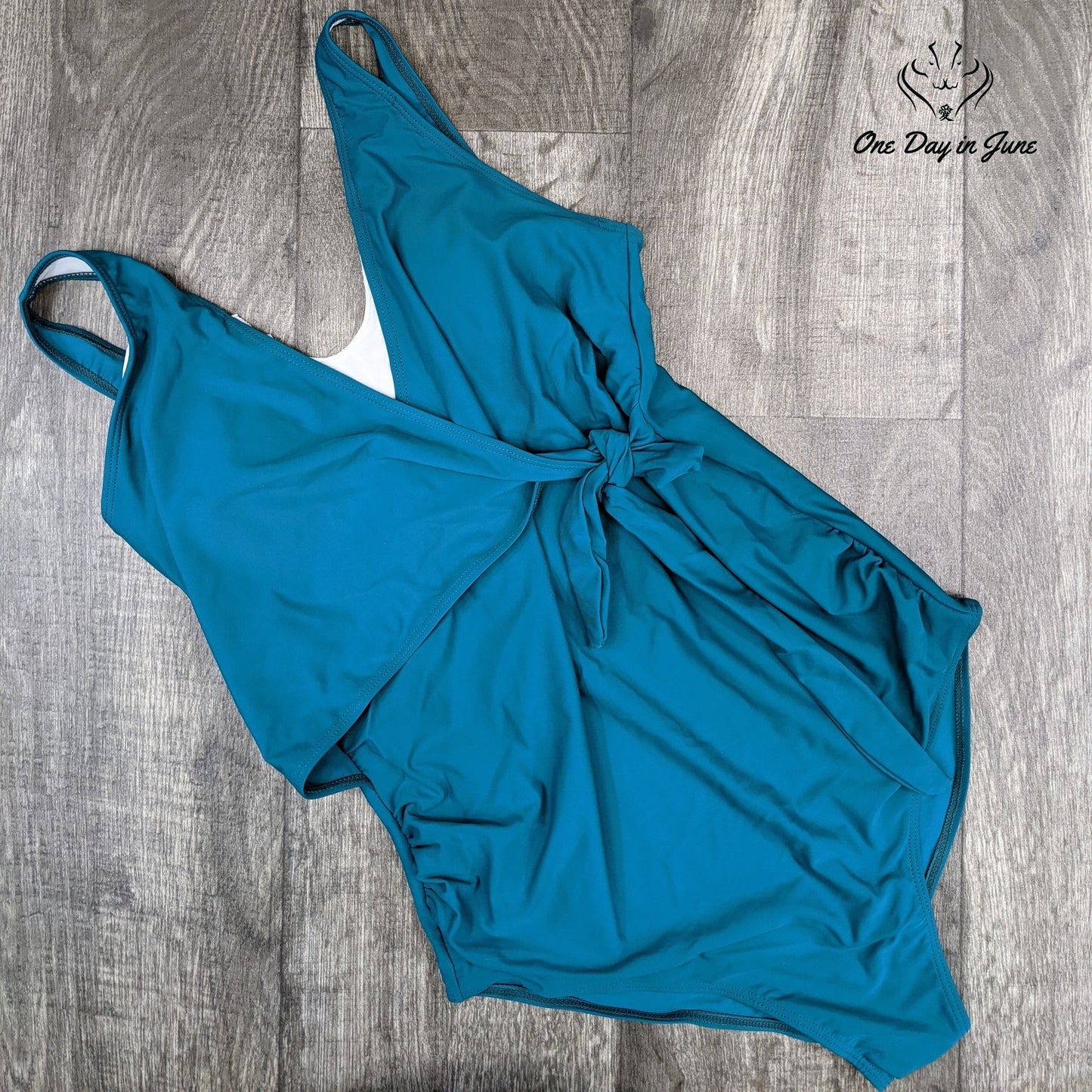 Tempotrek Tie Front Maternity One Piece Swimsuit Size M