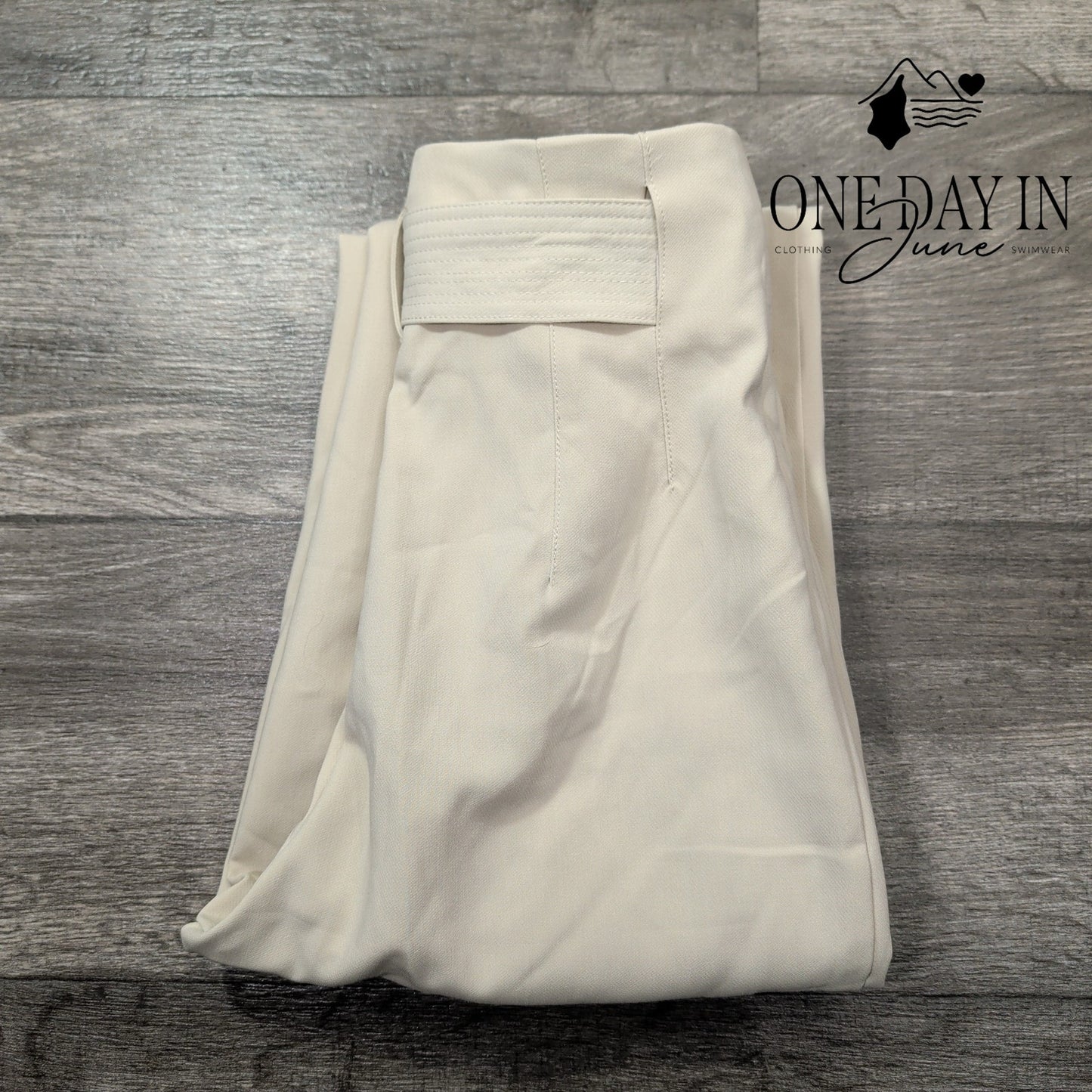 Zara High Rise Belted Dress Pants Size XS