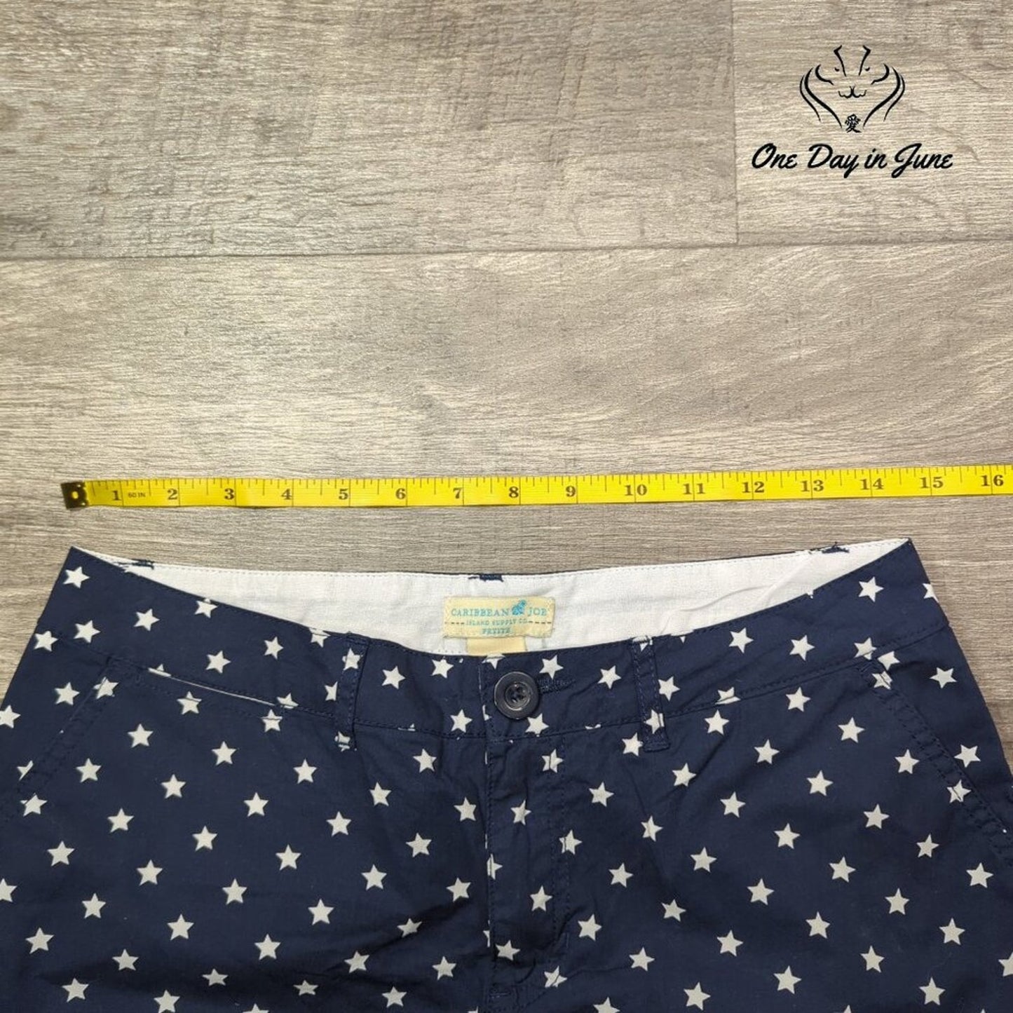 Caribbean Joe Chino Shorts Size 6