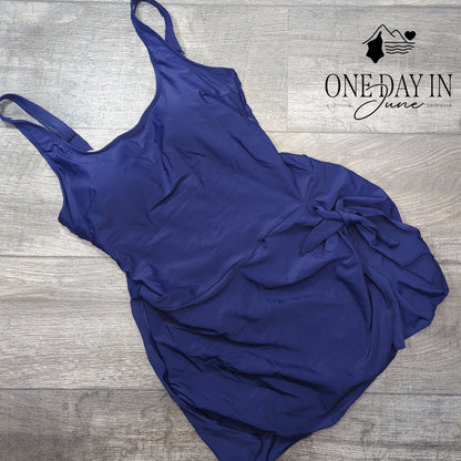 Eomenie Swimdress One Piece One Piece Swimsuit Size L