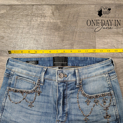 White House Black Market Skinny High Rise Jeans Size 4
