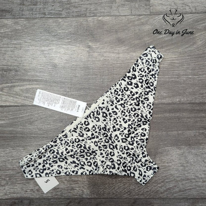 RVCA Animal Instincts Cheeky Bikini Bottom Size L