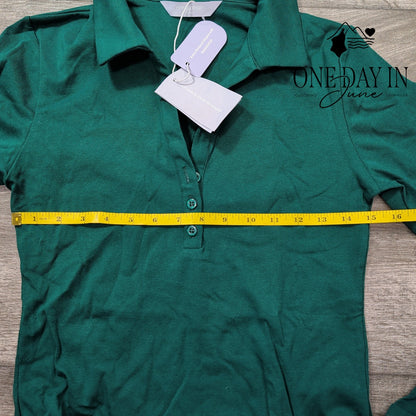 Mangopop Long Sleeve Bodysuit Size L