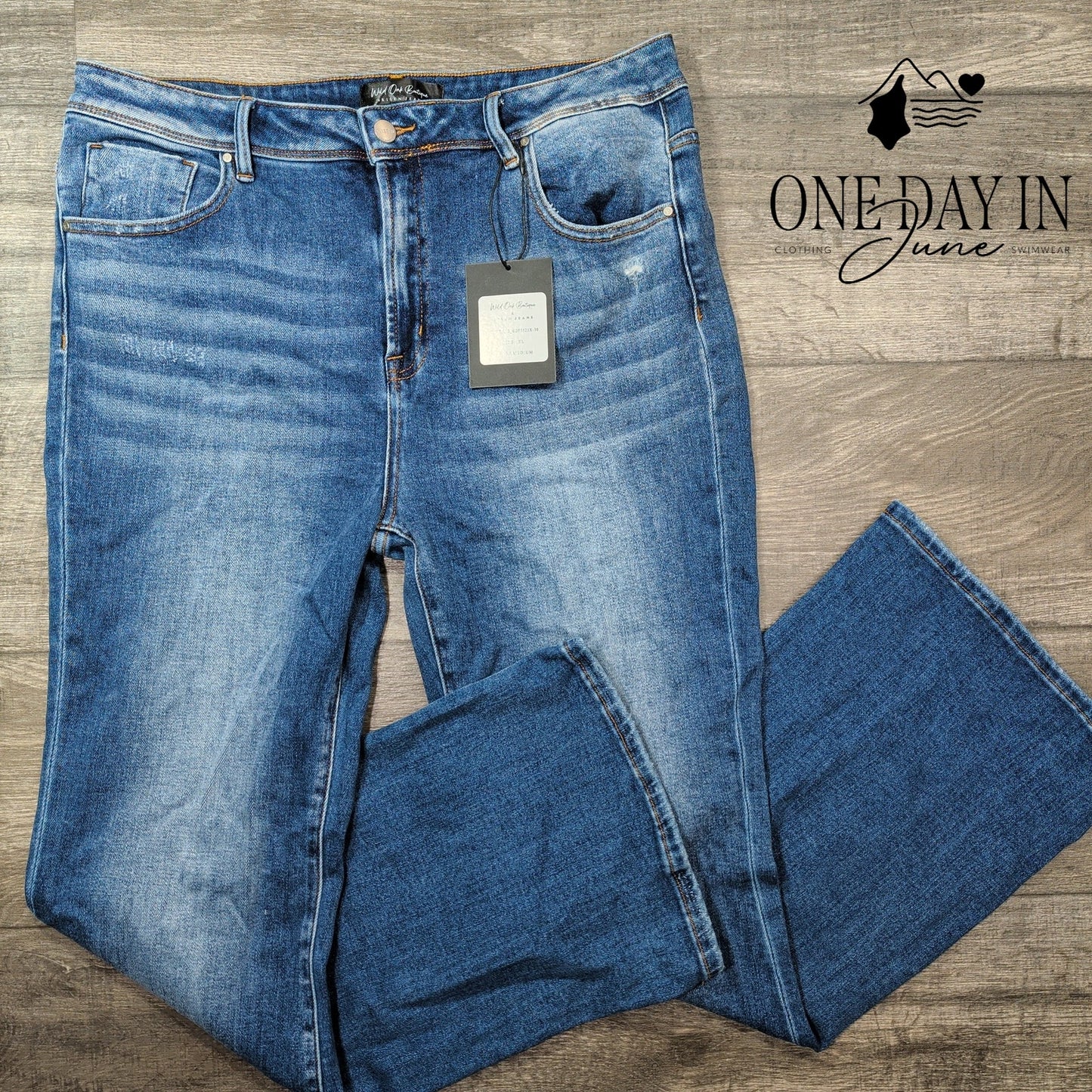 Risen Boot Cut Jeans Size 1X