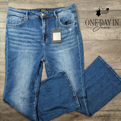Risen Boot Cut Jeans Size 1X