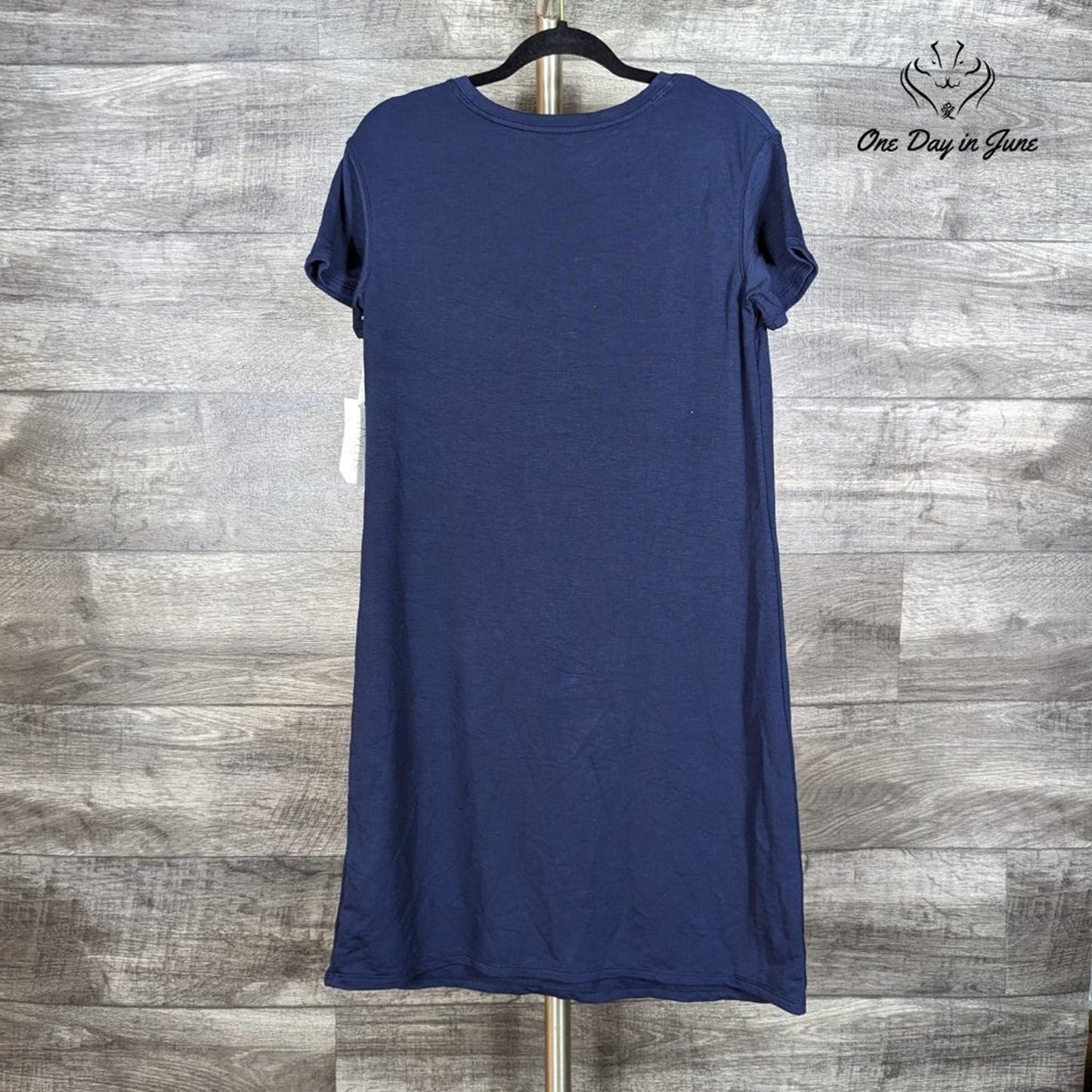 Stylus Short Sleeve T Shirt Dress Size S