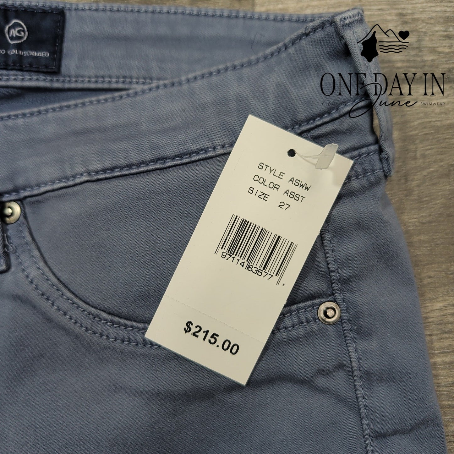 AG Adriano Goldschmied The Legging Ankle Super Skinny Ankle Jeans Size 4 (27)