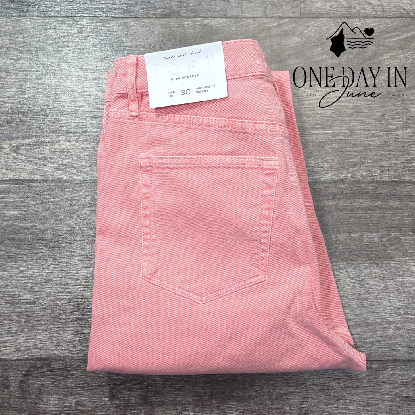 Loft High Waist Skinny Jeans Size 10 (30)