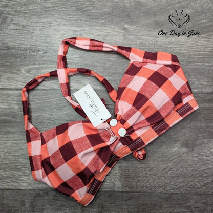 Futurino Crossback Padded Bikini Top Size M