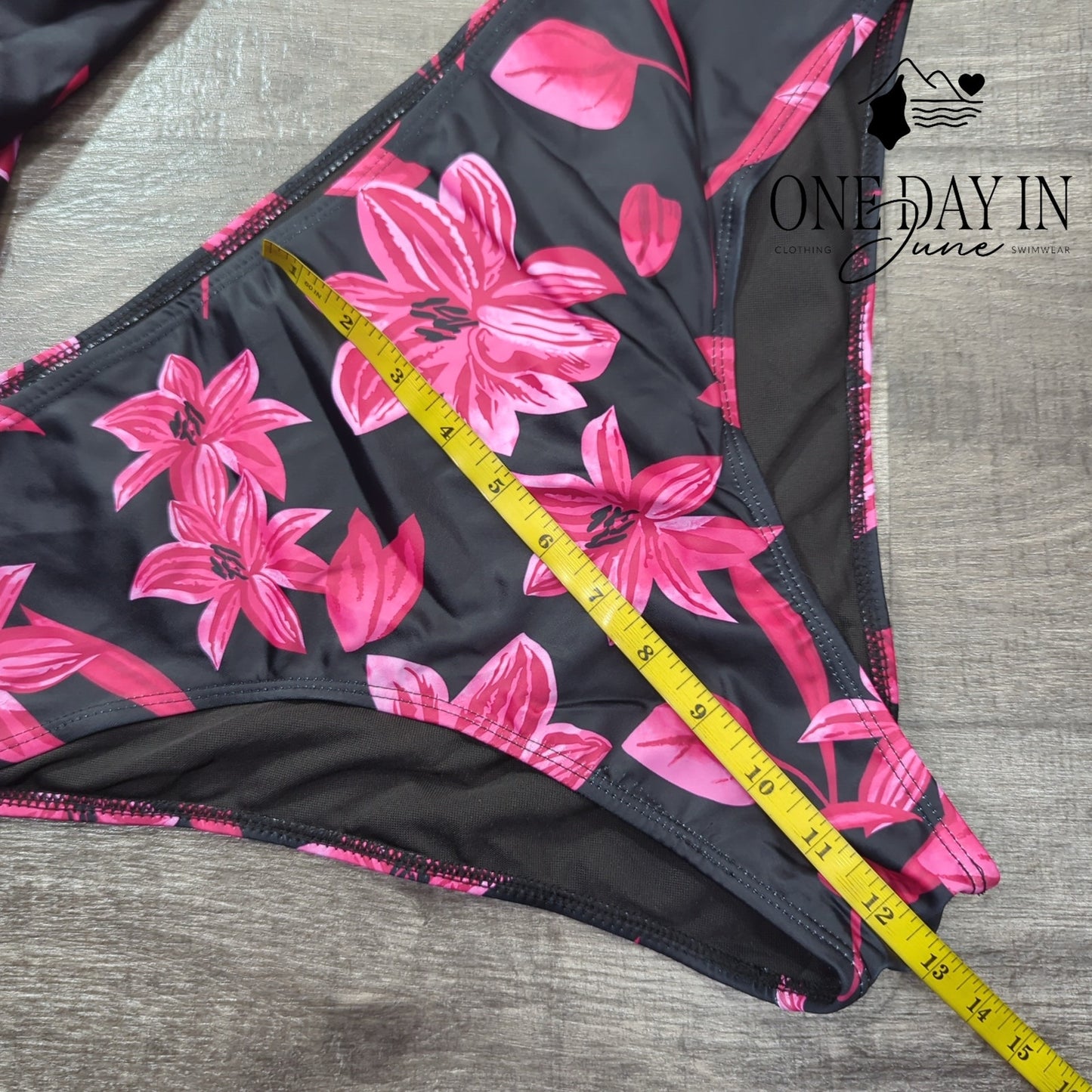 Aleumdr Tropical Tankini Swimsuit Size 2XL