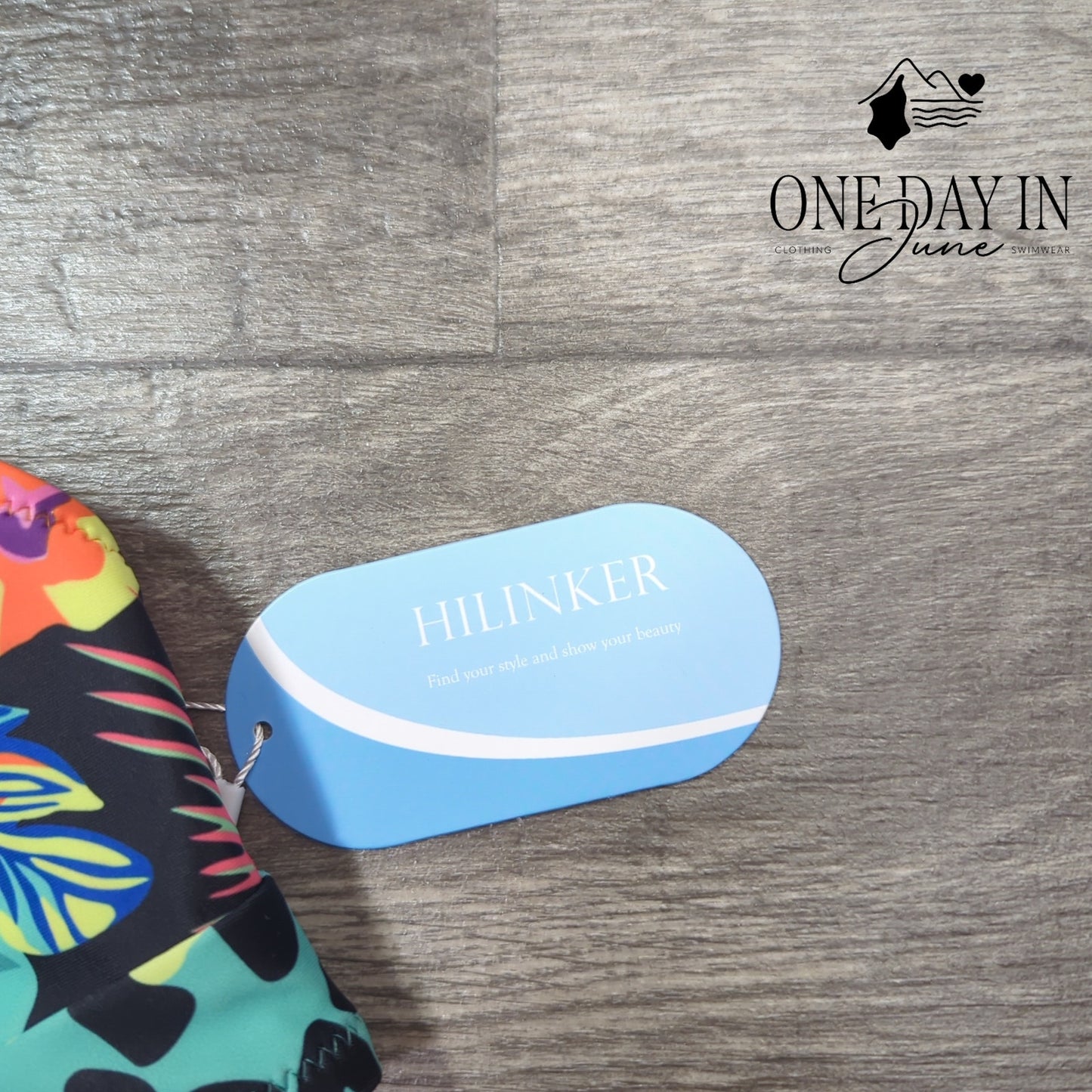 Hilinker High Waist Bikini Swimsuit Size S