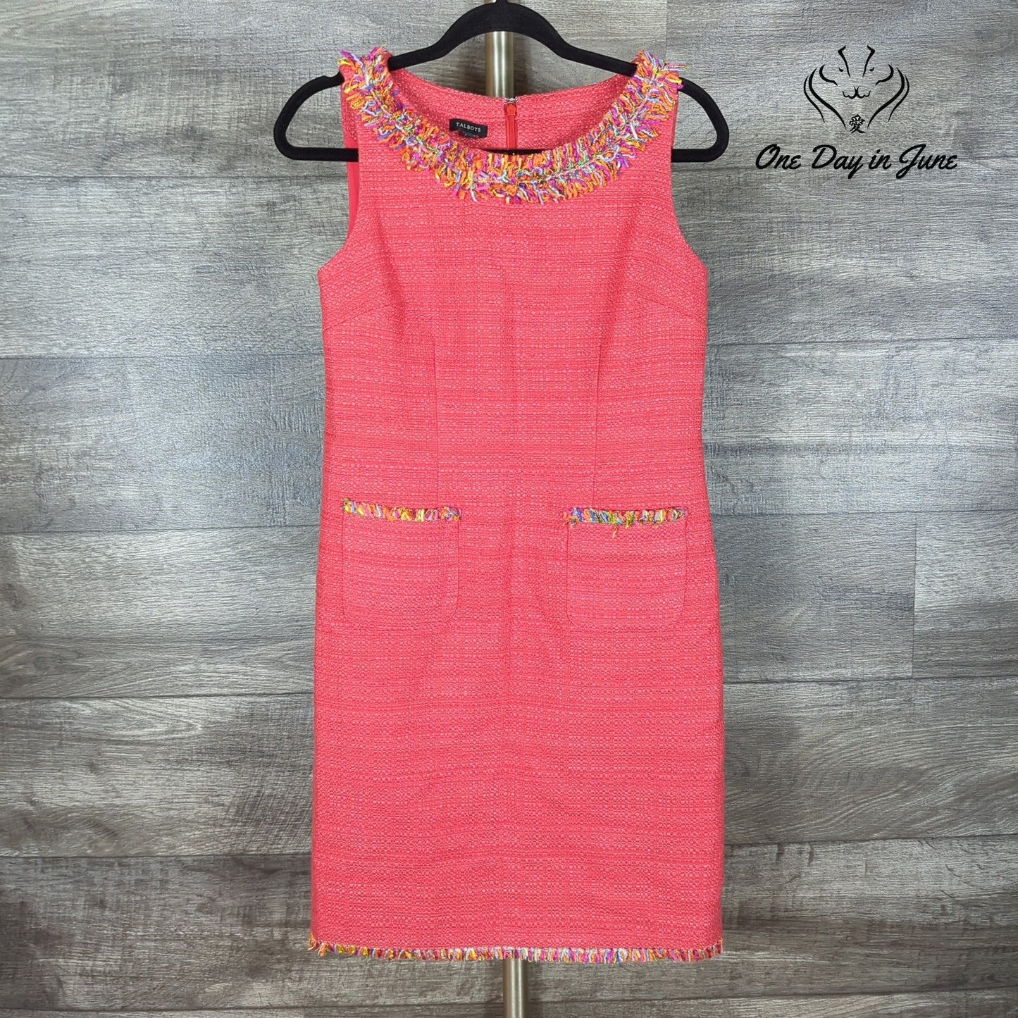 Talbots Sleeveless Mini Dress Size 2