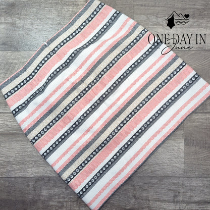 Loft Striped Mini Skirt Size 10