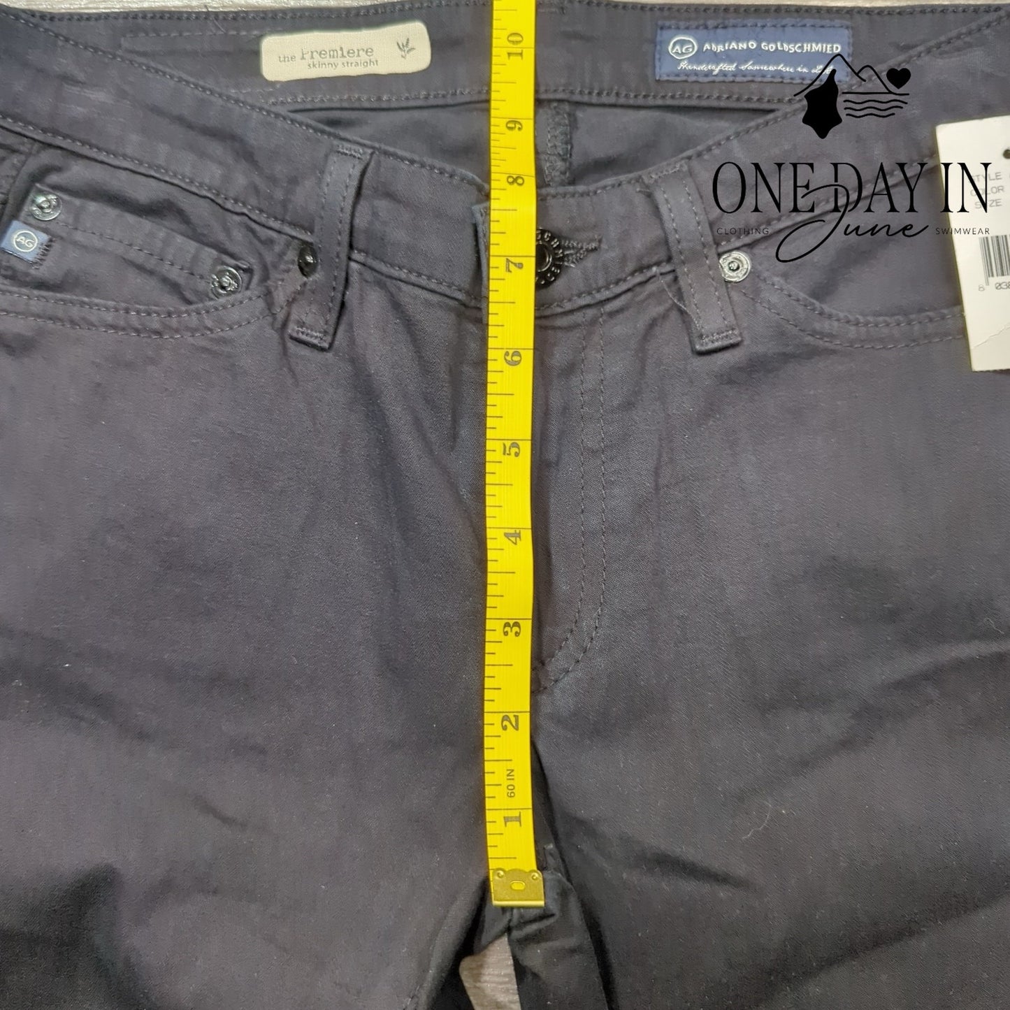 AG Adriano Goldschmied The Premier Skiiny Straight Jeans Size 00