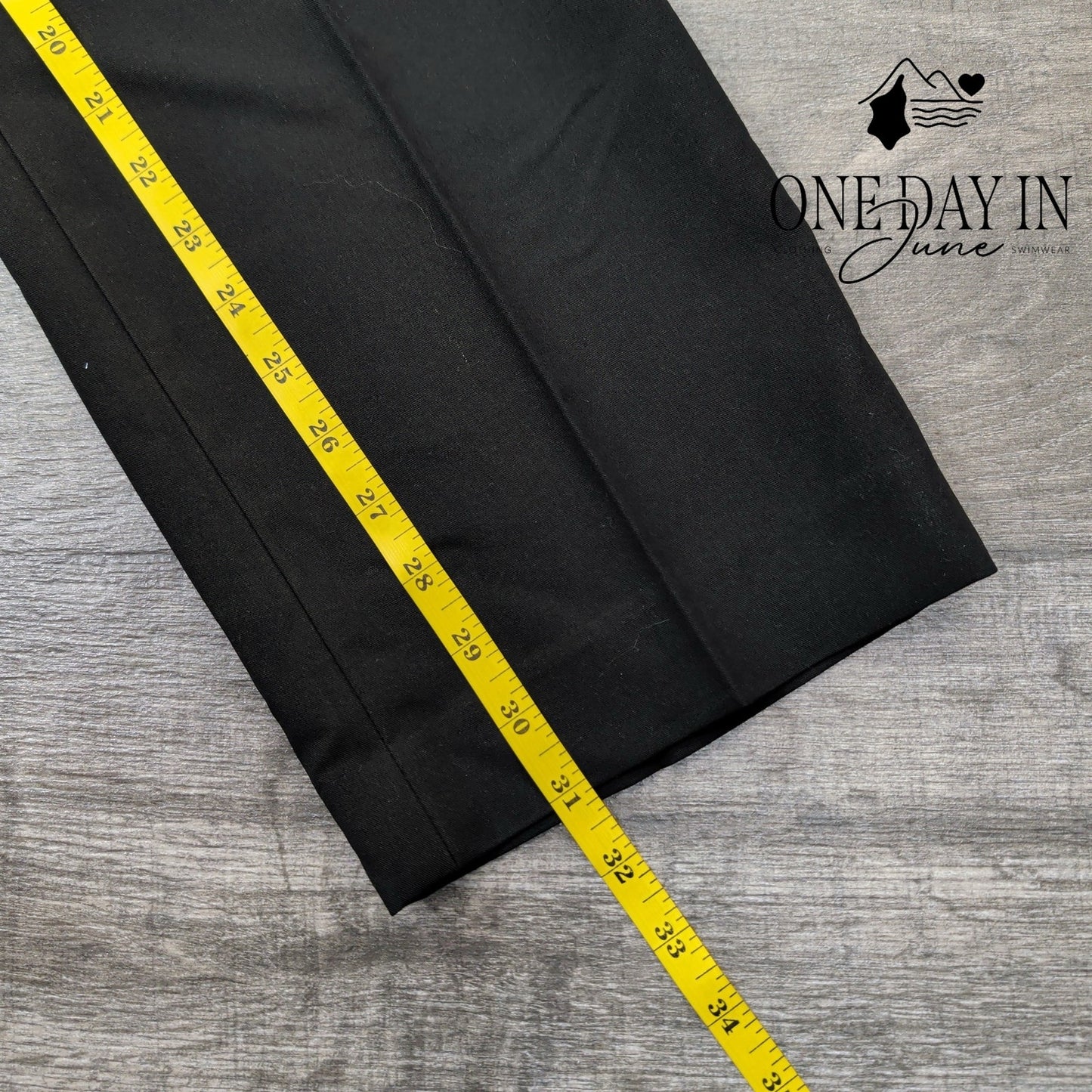 New Directions Slim Leg Dress Pants Black Stretch Career NWT $49 Size 16