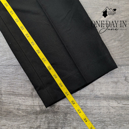 New Directions Slim Leg Dress Pants Black Stretch Career NWT $49 Size 16