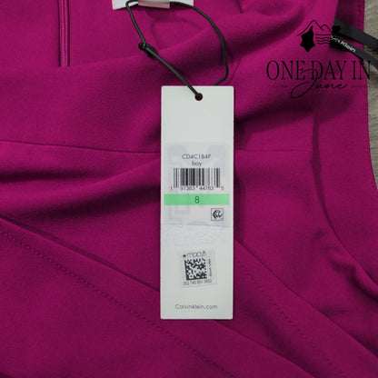 Calvin Klein Sleeveless Knee Length Dress Size 8
