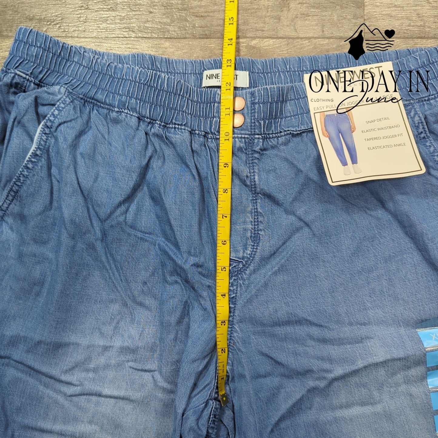 Nine West Easy Pull On Jogger Pants Size XL