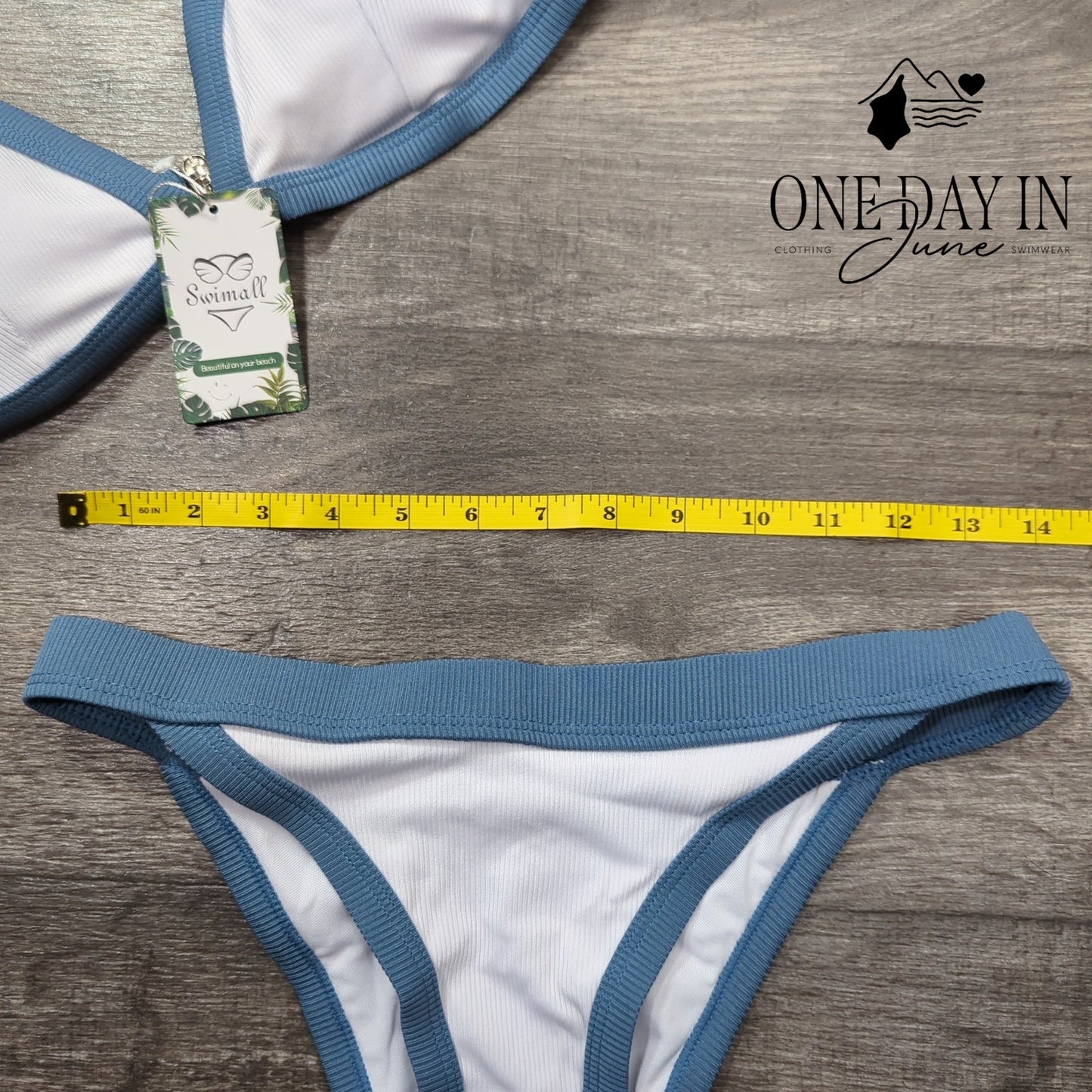 Swimall Cheeky Triangle Bikini Swimsuit Size M