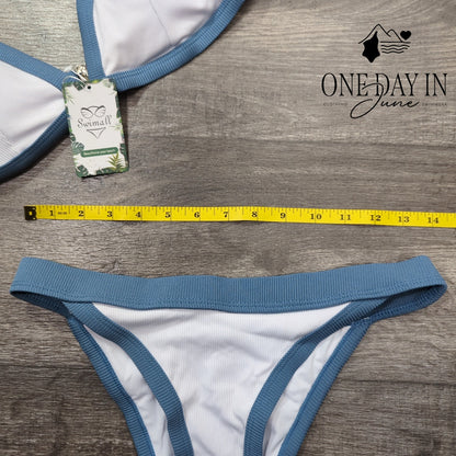 Swimall Cheeky Triangle Bikini Swimsuit Size M