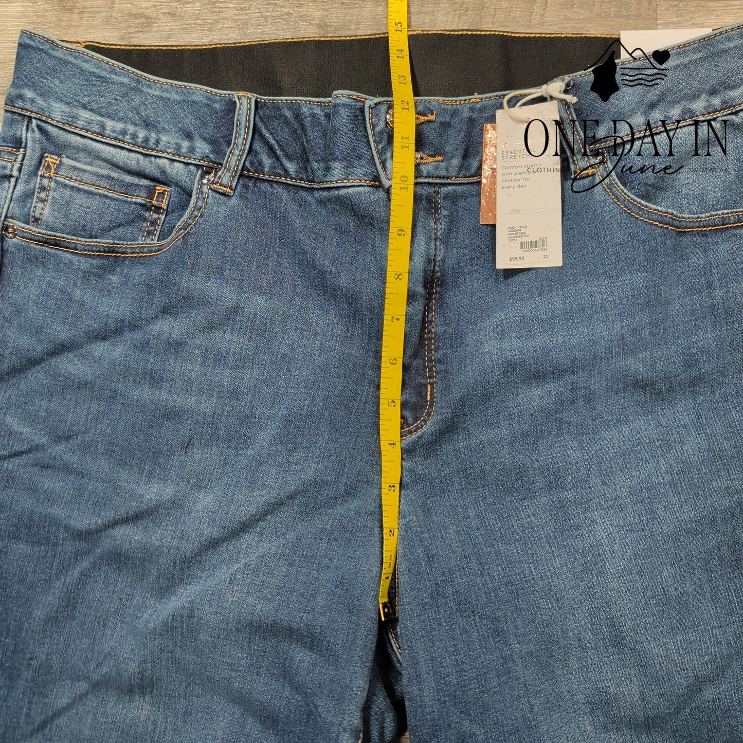 Lane Bryant Plus Size High Rise Straight Jeans Size 22