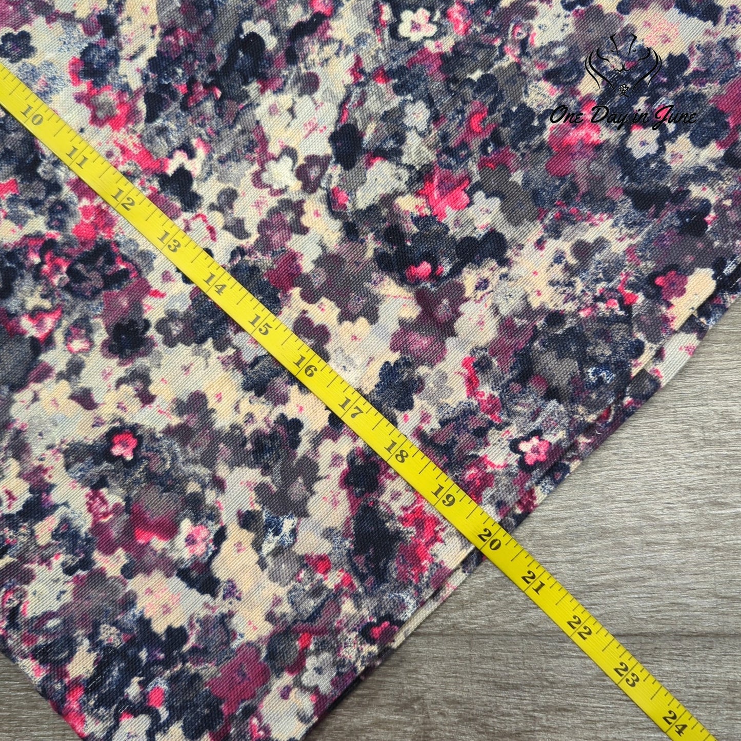 Talbots Petite Floral Lined Pencil Skirt Size 0P
