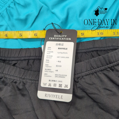 Riviyele 3 Pack Cycling Shorts Size M
