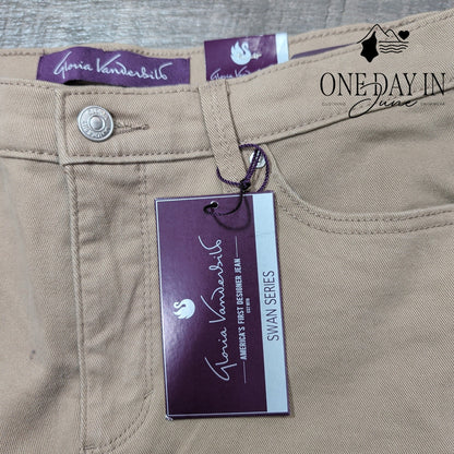 Gloria Vanderbilt Amanda Classic Rise Tapered Leg Jeans Size 6