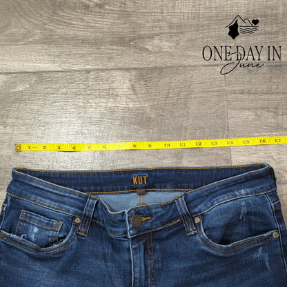 Kut from the Kloth Ankle Skinny Jeans Size 10