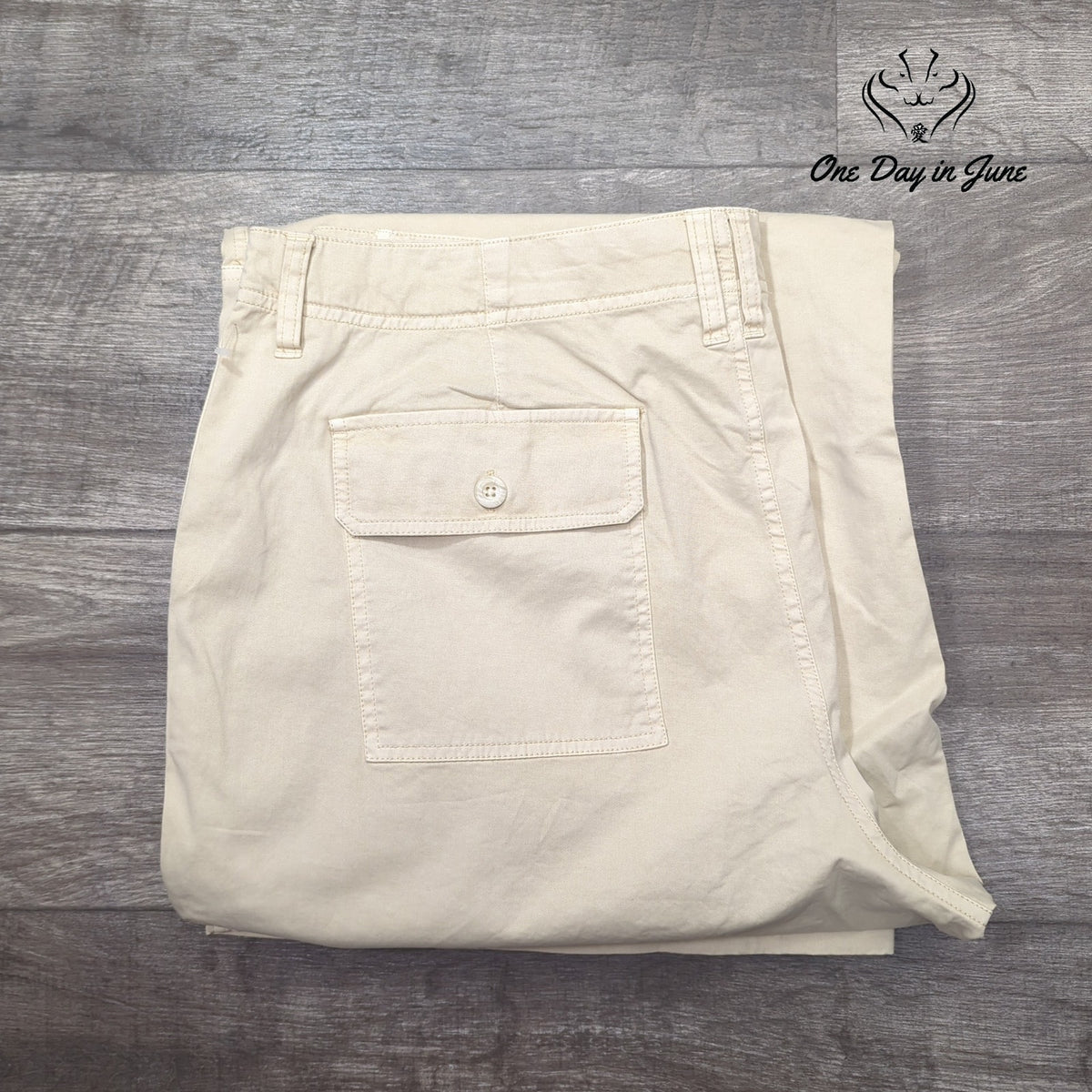 BP Plus Size Wide Leg Cargo Pants Tan Utility Pockets Size 20