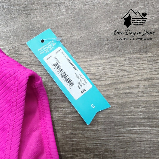 Ambrielle Ribbed Bikini Bottom Size S