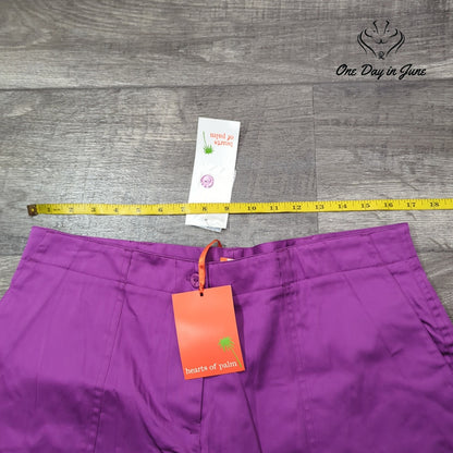 Hearts of Palm Proportioned Short Capri Pants Size 14