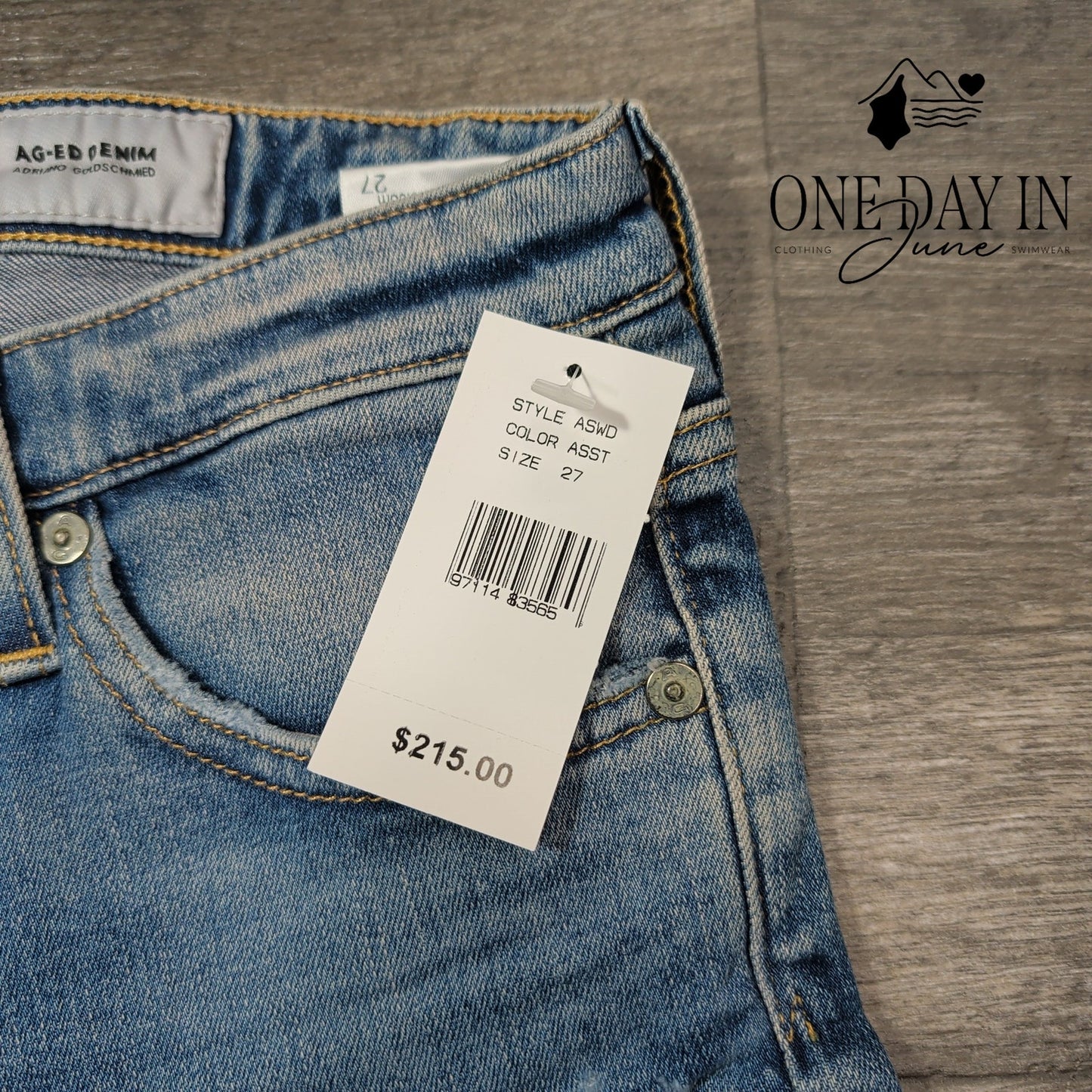 AG Adriano Goldschmied The Legging Ankle Super Skinny Jeans NWT $215 Size 4 (27)