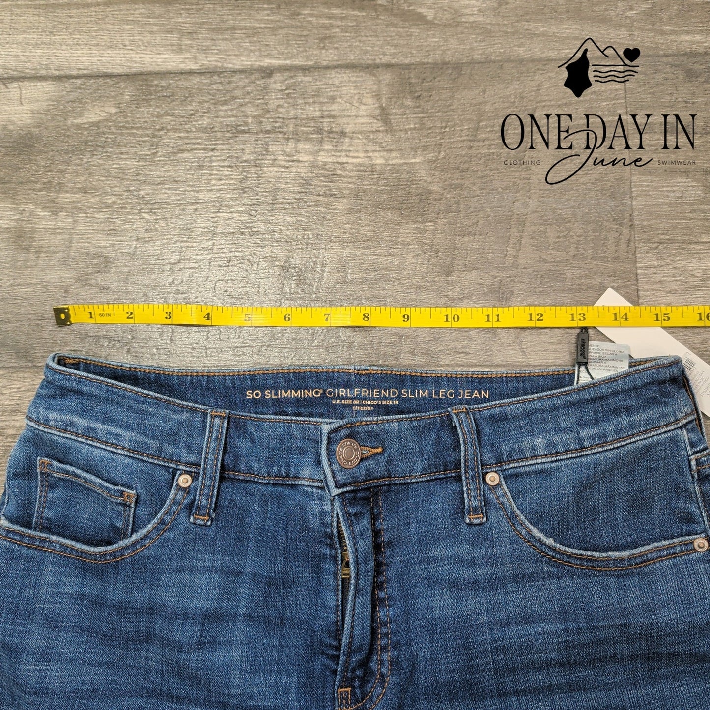 Chico's So Slimming Girlfriend Jeans Size Chico's 1 (8)