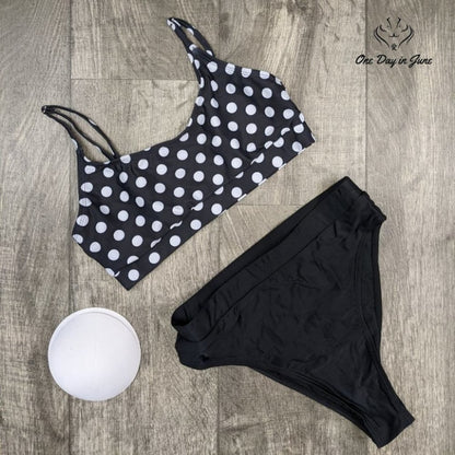 Pink Queen Push Up High Waist Bikini Swimsuit Size XL