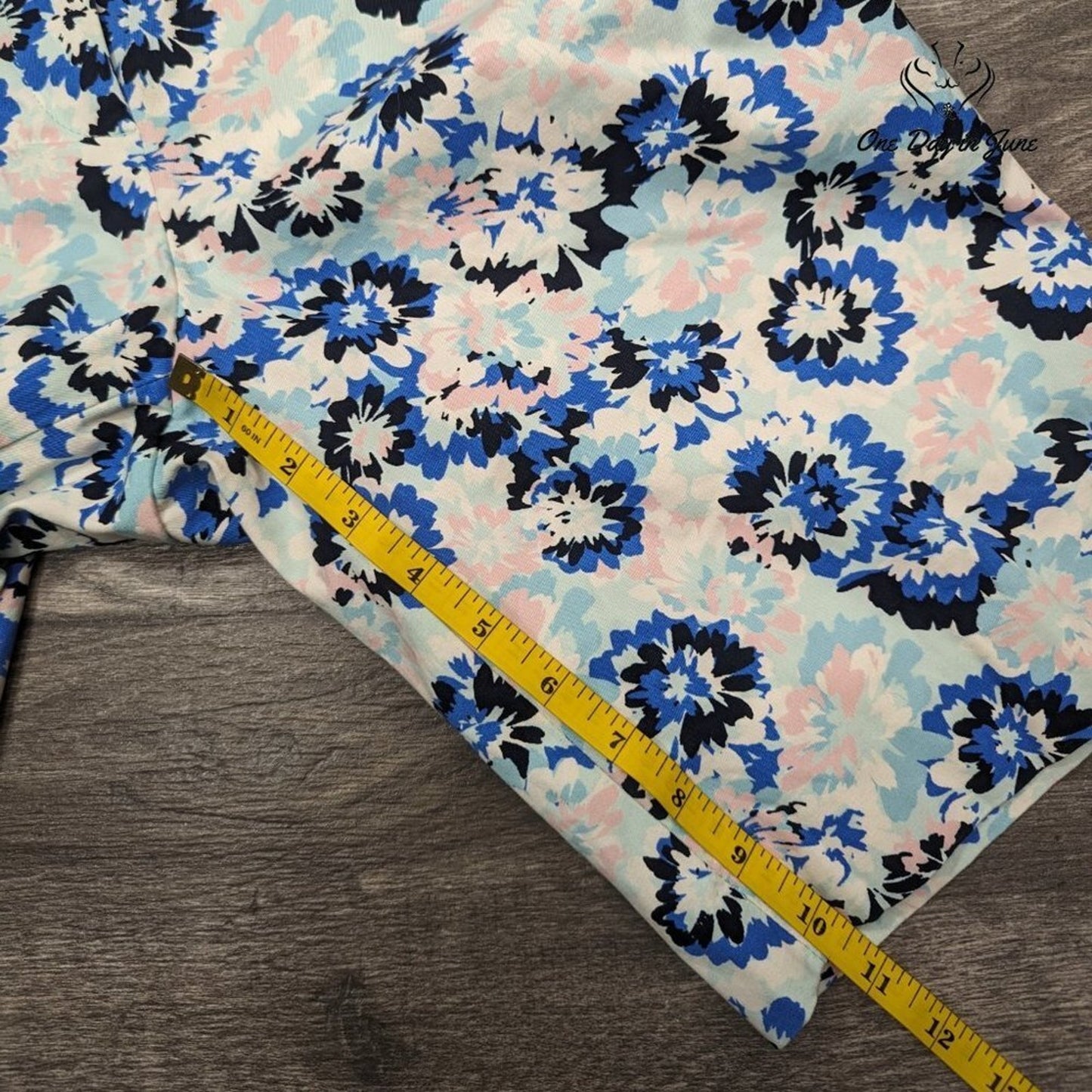 Talbots Floral Bermuda Shorts Size 4
