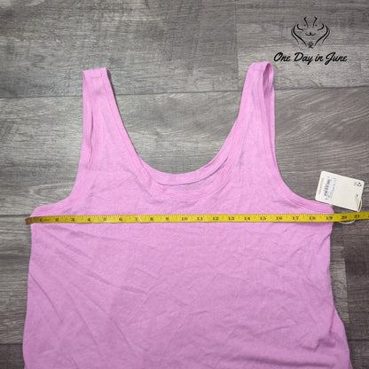 a.n.a Linen Tank Top Size L