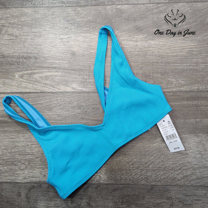 Pacsun Ribbed Crop Bikini Top Size S